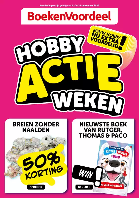 Hobby Actie Weken