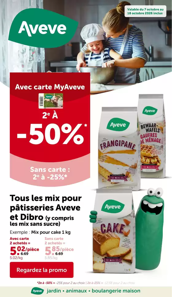 Catalogue AVEVE | Folder AVEVE - FR | 2026-10-07T00:00:00.000Z - 2026-10-18T00:00:00.000Z