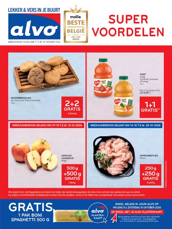 Catalogue Alvo | Offres spéciales attractives pour tout le monde | 2026-10-07T00:00:00.000Z - 2026-10-20T00:00:00.000Z