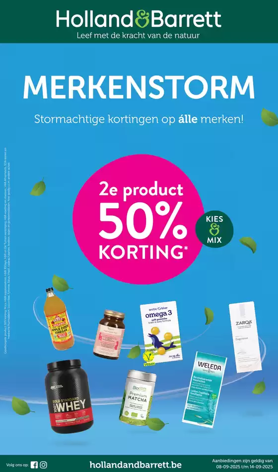 Catalogue Holland & Barrett | Merkenstorm | 2025-09-08T00:00:00.000Z - 2025-09-14T00:00:00.000Z