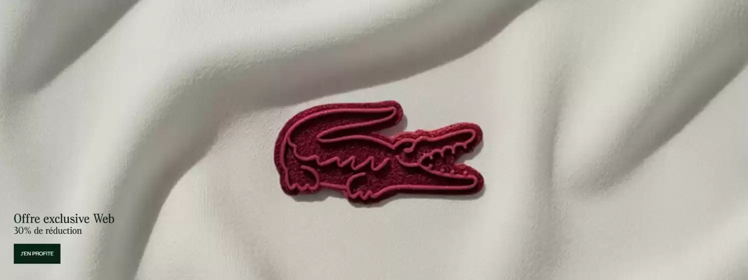 Catalogue Lacoste | Oferta | 2026-10-09T00:00:00.000Z - 2026-11-09T00:00:00.000Z