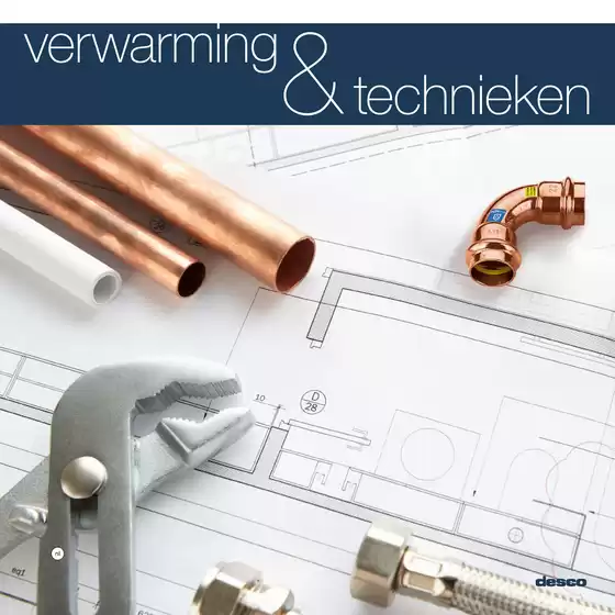 Catalogue Desco à Lokeren | verwarming & technieken | 2025-09-11T00:00:00.000Z - 2025-09-25T00:00:00.000Z