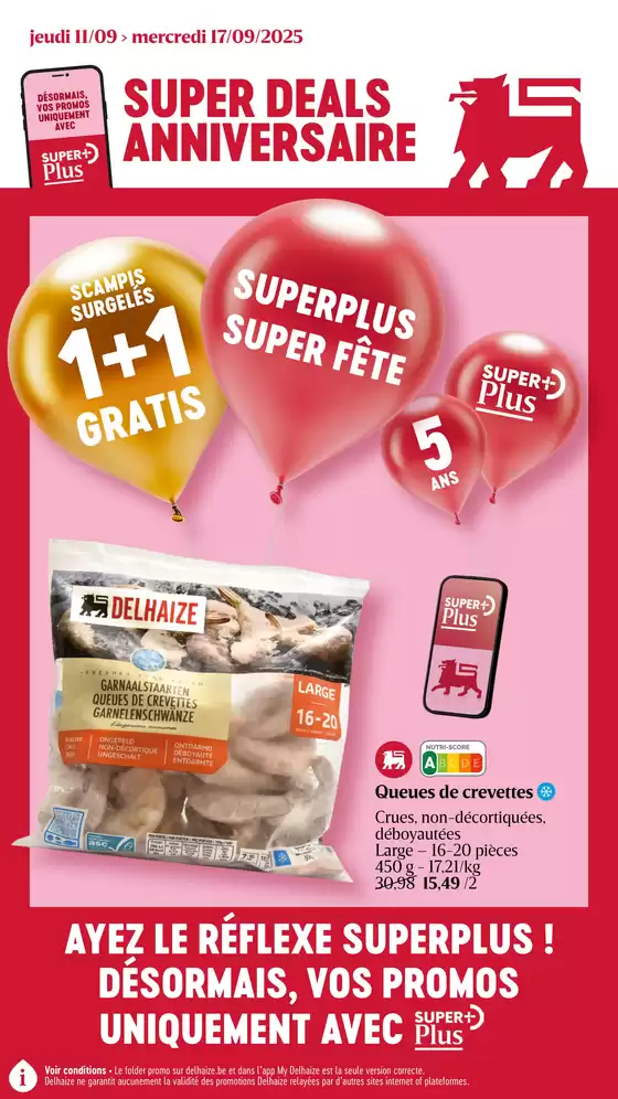 Catalogue Proxy Delhaize à Havelange | Folder de la semaine prochaine | 2025-09-11T00:00:00.000Z - 2025-09-25T00:00:00.000Z
