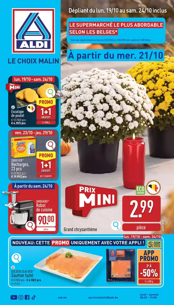 Aldi folder in Maaseik | Nouvelles offres à découvrir | 2026-10-19T00:00:00.000Z - 2026-10-29T00:00:00.000Z