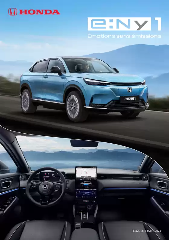Catalogue Honda à Hamois | Honda e:Ny1 — Liste de prix | 2025-09-11T00:00:00.000Z - 2026-09-11T00:00:00.000Z