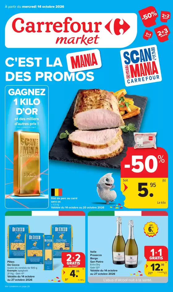 Carrefour Market folder in Hoogstraten | Oferta | 2026-10-14T00:00:00.000Z - 2026-11-14T00:00:00.000Z
