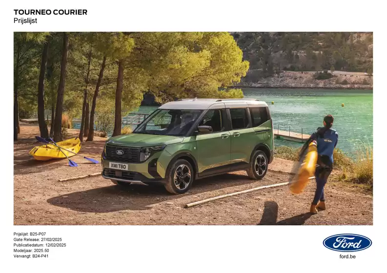 Catalogue Ford à Evergem | NEW FORD TOURNEO COURIER | 2025-09-11T00:00:00.000Z - 2026-09-11T00:00:00.000Z