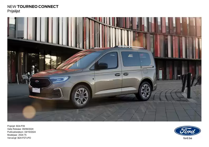 Catalogue Ford à Evergem | NEW FORD TOURNEO CONNECT | 2025-09-11T00:00:00.000Z - 2026-09-11T00:00:00.000Z