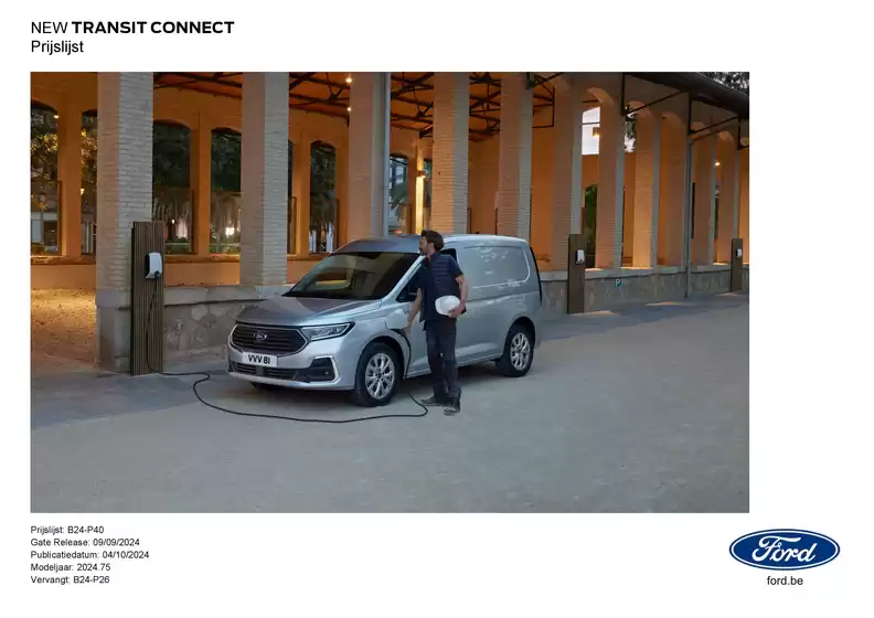 Catalogue Ford à Evergem | NEW FORD TRANSIT CONNECT | 2025-09-11T00:00:00.000Z - 2026-09-11T00:00:00.000Z