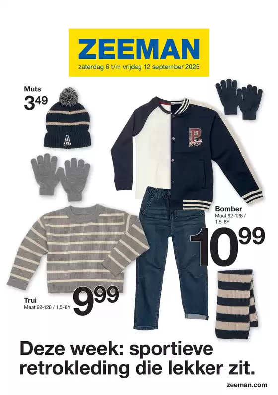 Catalogue Zeeman à Gerpinnes | folder Zeeman | 2025-09-11T00:00:00.000Z - 2025-09-25T00:00:00.000Z