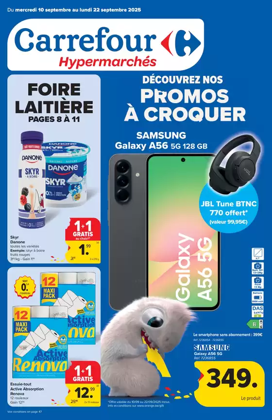 Catalogue Carrefour Drive à Bruxelles | Super réductions sur des produits sélectionnés | 2025-09-10T00:00:00.000Z - 2025-09-22T00:00:00.000Z
