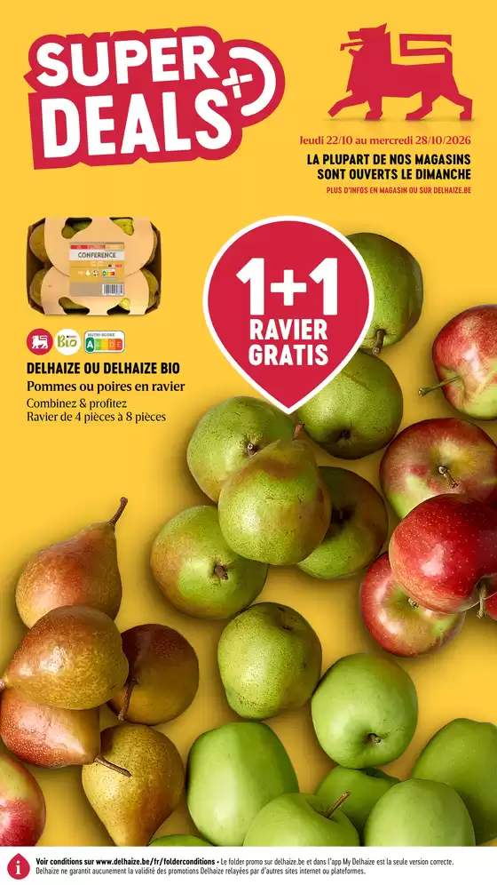 Delhaize folder in Mortsel | Nos meilleures offres pour vous | 2026-10-22T00:00:00.000Z - 2026-10-28T00:00:00.000Z
