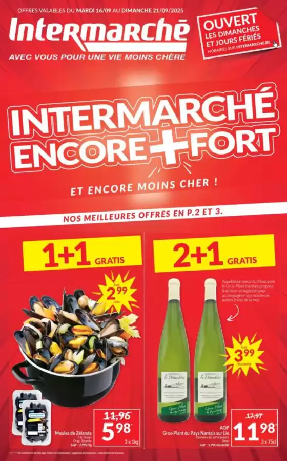 Catalogue Intermarché à Esneux | Découvrez notre folder du 16/09 FR | 2025-09-16T00:00:00.000Z - 2025-09-21T00:00:00.000Z