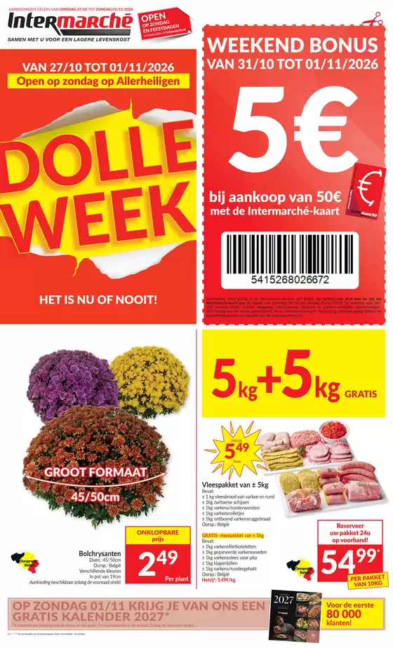 Intermarché folder | Ontdek onze folder van 27 10 26 - NL | 2026-10-27T00:00:00.000Z - 2026-11-01T00:00:00.000Z