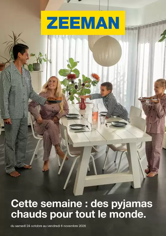 Zeeman folder | Zeeman Semaine 44-45 du samedi 24 octobre au vendredi 6 novembre 2026. | 2026-10-24T00:00:00.000Z - 2026-11-06T00:00:00.000Z