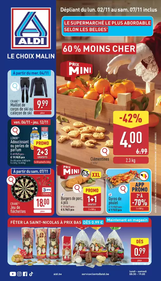 Catalogue Aldi | Réductions et promotions | 2026-11-02T00:00:00.000Z - 2026-11-12T00:00:00.000Z