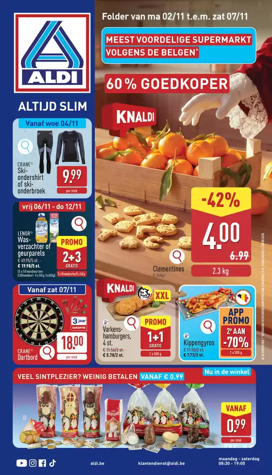 Catalogue Aldi | Super offre pour les chasseurs de bonnes affaires | 2026-11-02T00:00:00.000Z - 2026-11-07T00:00:00.000Z