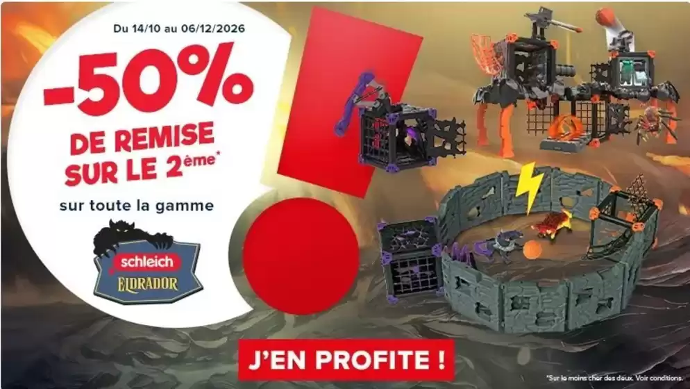 Catalogue Jouéclub | 50% De remise | 2026-10-28T00:00:00.000Z - 2026-12-06T00:00:00.000Z