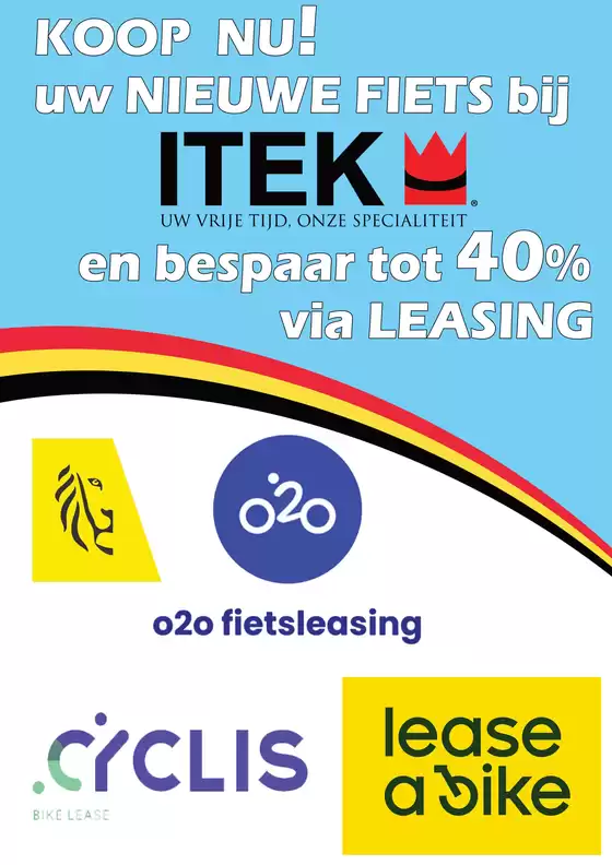 Catalogue Itek | Lease a bike | 2026-10-28T00:00:00.000Z - 2026-11-28T00:00:00.000Z