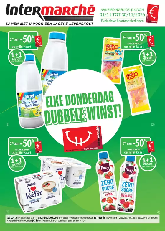 Catalogue Intermarché | Les offres du mois de novembre avec la carte intermarche - NL | 2026-11-01T00:00:00.000Z - 2026-11-30T00:00:00.000Z