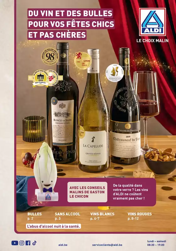 Catalogue Aldi à Ingelmunster | Économisez maintenant avec nos offres | 2026-10-30T00:00:00.000Z - 2026-11-13T00:00:00.000Z