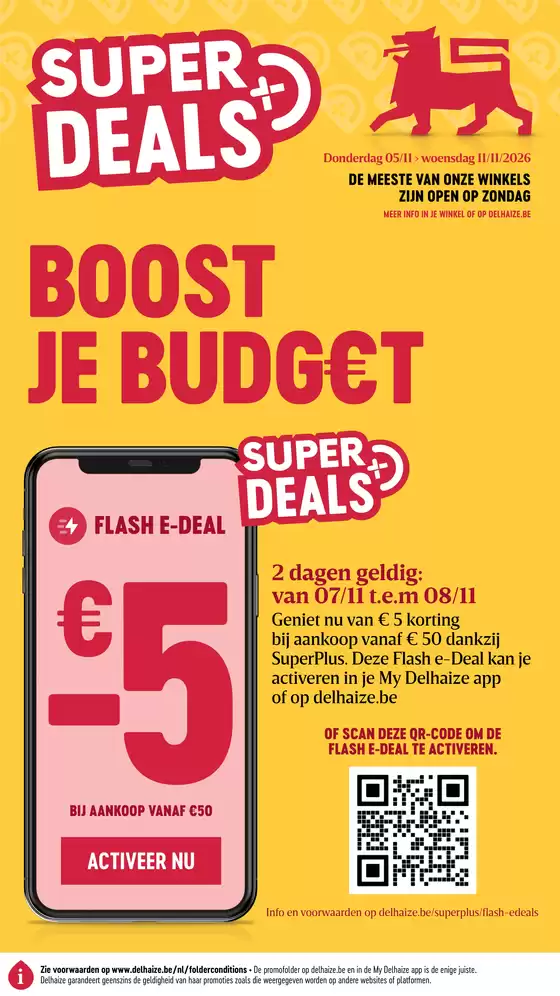 Catalogue Proxy Delhaize | Folder van volgende week | 2026-11-05T00:00:00.000Z - 2026-11-11T00:00:00.000Z