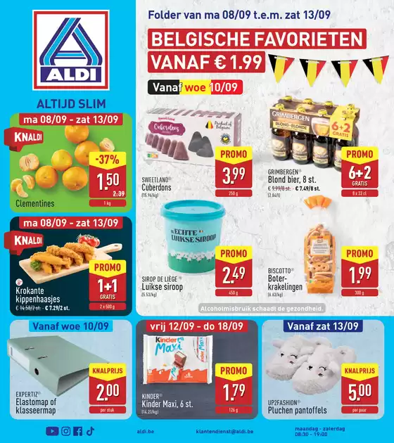 Catalogue Aldi | Meilleures offres pour tous les chasseurs de bonnes affaires | 2025-09-13T00:00:00.000Z - 2025-09-27T00:00:00.000Z