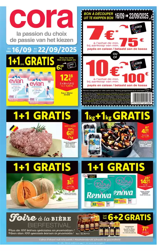 Catalogue Cora | Réductions et promotions | 2025-09-13T00:00:00.000Z - 2025-09-27T00:00:00.000Z