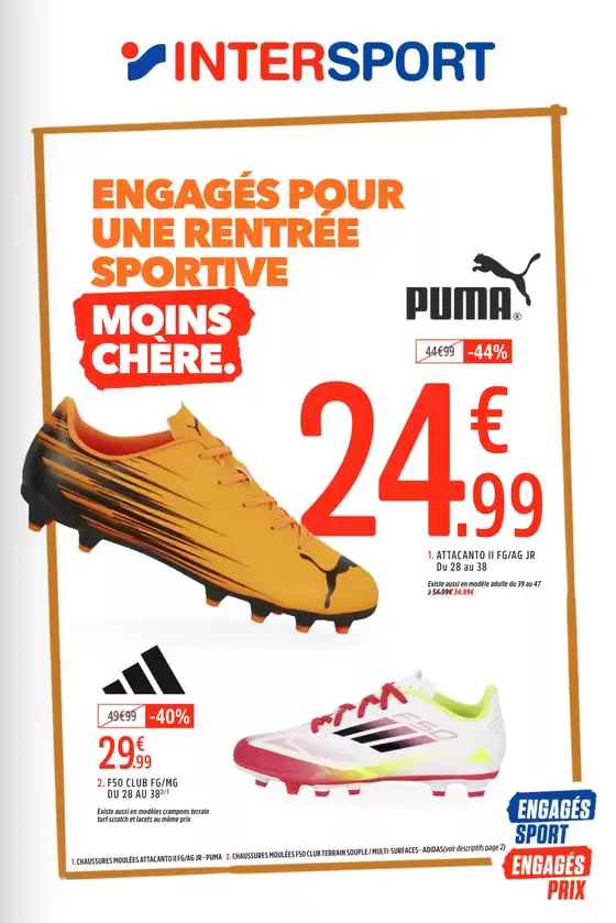 Catalogue Intersport | Découvrez des offres attractives | 2025-09-14T00:00:00.000Z - 2025-09-28T00:00:00.000Z