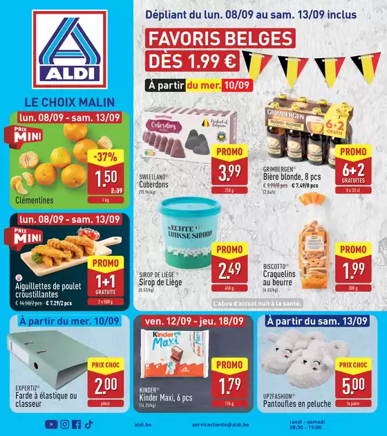Catalogue Aldi | Nouvelles offres à découvrir | 2025-09-15T00:00:00.000Z - 2025-09-29T00:00:00.000Z