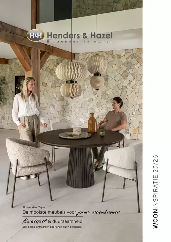 Catalogue Henders & Hazel à Zonhoven | Inspiratiemagazine - NL | 2025-09-15T00:00:00.000Z - 2025-09-29T00:00:00.000Z