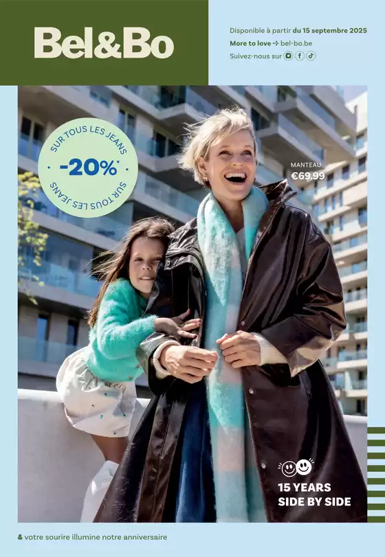 Catalogue Bel&Bo à Maasmechelen | Nouvelle Collection FR | 2025-09-15T00:00:00.000Z - 2025-10-15T00:00:00.000Z