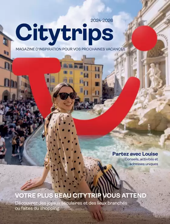 Catalogue TUI à Bruges | Citytrips | 2025-09-16T00:00:00.000Z - 2025-09-30T00:00:00.000Z