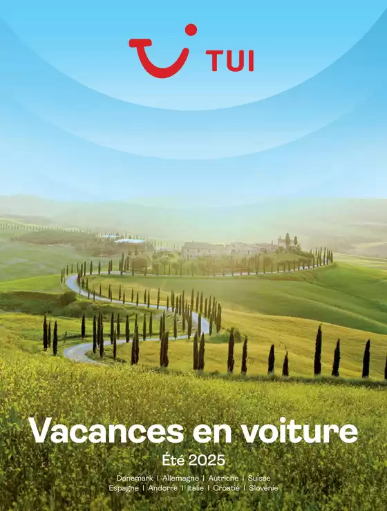 Catalogue TUI à Ostende | Vacances en voiture Europe | 2025-09-16T00:00:00.000Z - 2025-09-30T00:00:00.000Z