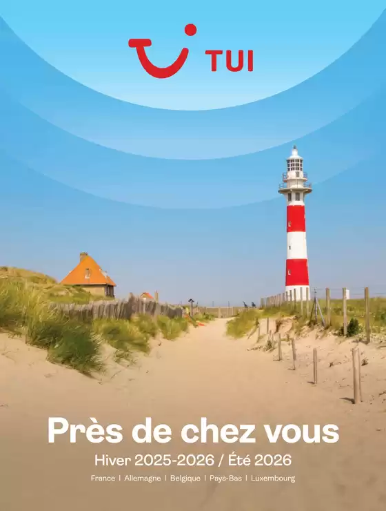 Catalogue TUI à Ostende | Réductions et promotions | 2025-09-16T00:00:00.000Z - 2025-09-30T00:00:00.000Z