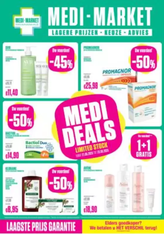 Catalogue Medi-Market à Aarschot | Magazine Medi-Market - NL | 2025-09-16T00:00:00.000Z - 2025-12-16T00:00:00.000Z