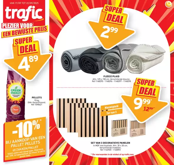 Catalogue trafic à Herck-la-Ville | NL - folder trafic | 2025-09-17T00:00:00.000Z - 2025-09-22T00:00:00.000Z