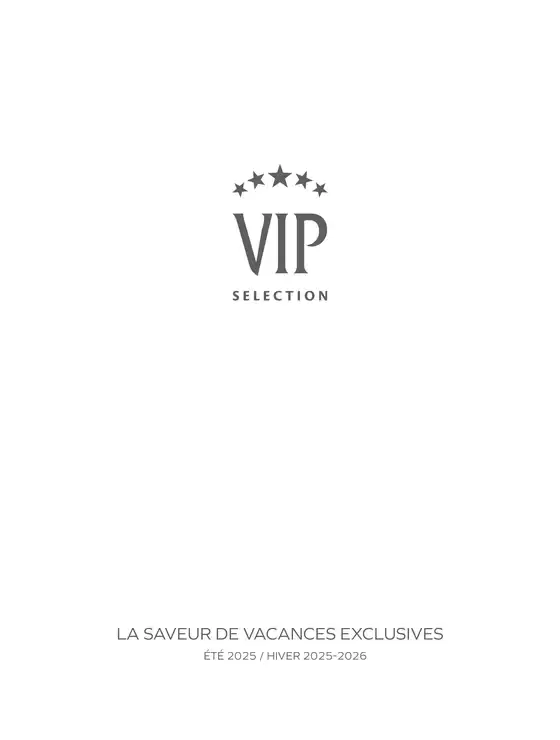 Catalogue TUI à Saint-Trond | VIP Selection | 2025-09-17T00:00:00.000Z - 2025-10-01T00:00:00.000Z