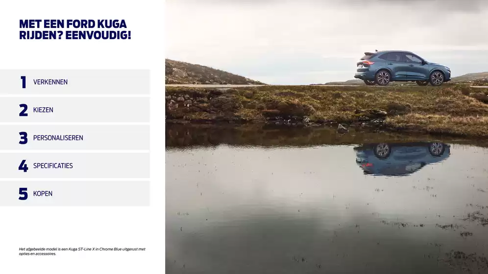 FORD KUGA(ENKEL UIT STOCK)