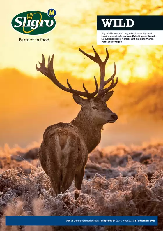 Catalogue Sligro | Offres pour les chasseurs de bonnes affaires | 2025-09-17T00:00:00.000Z - 2025-10-01T00:00:00.000Z