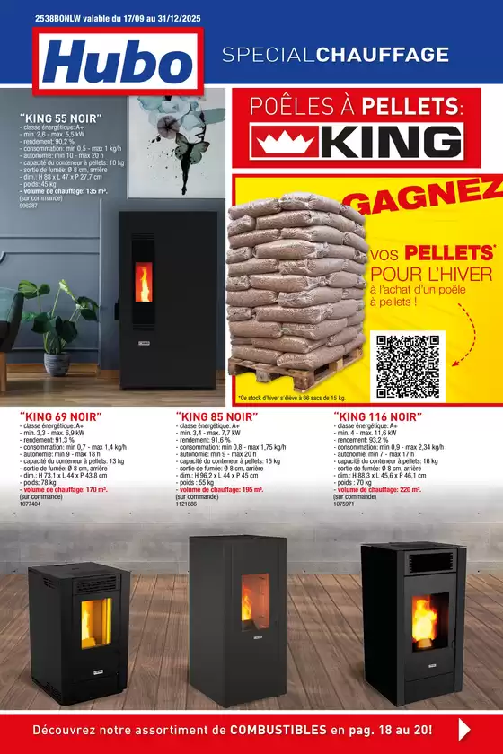 Catalogue Hubo | Hubo Special chauffage FR | 2025-09-18T00:00:00.000Z - 2025-10-02T00:00:00.000Z