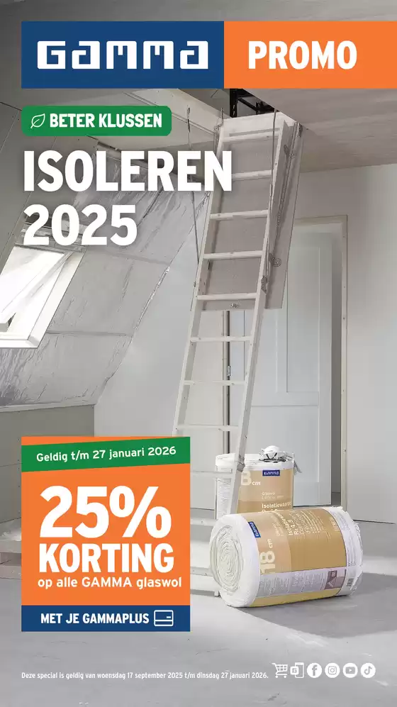Catalogue GAMMA à Liège | Meilleures offres pour les acheteurs économes | 2025-09-18T00:00:00.000Z - 2025-12-31T00:00:00.000Z