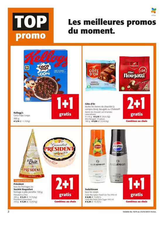 Offres et promotions actuelles