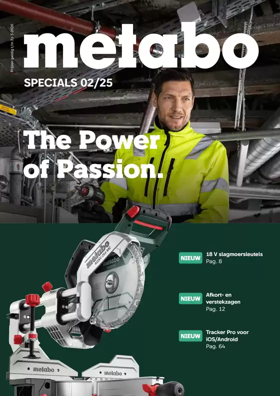Catalogue Metabo | Specials | 2025-09-19T00:00:00.000Z - 2026-03-31T00:00:00.000Z