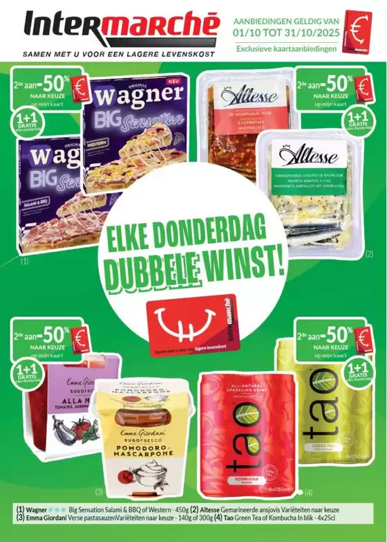 De oktoberaanbiedingen met de Intermarché-kaart NL