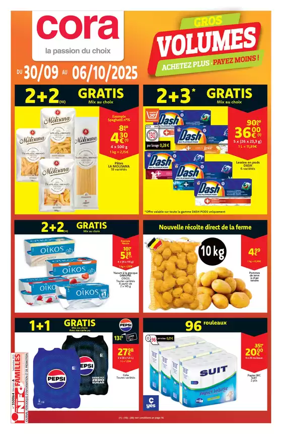 Catalogue Cora à Beauraing | Super réductions sur des produits sélectionnés | 2025-10-04T00:00:00.000Z - 2025-10-18T00:00:00.000Z