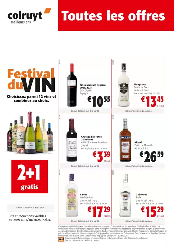 Catalogue Colruyt à Junglinster | Économisez maintenant avec nos offres | 2025-10-06T00:00:00.000Z - 2025-10-20T00:00:00.000Z