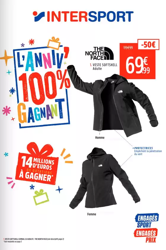 Catalogue Intersport | Meilleures offres pour tous les chasseurs de bonnes affaires | 2025-10-07T00:00:00.000Z - 2025-10-21T00:00:00.000Z