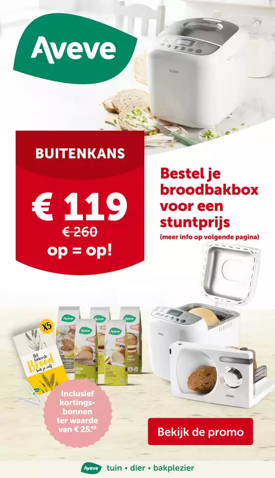 Catalogue AVEVE | Folder AVEVE - NL | 2025-10-08T00:00:00.000Z - 2025-10-19T00:00:00.000Z
