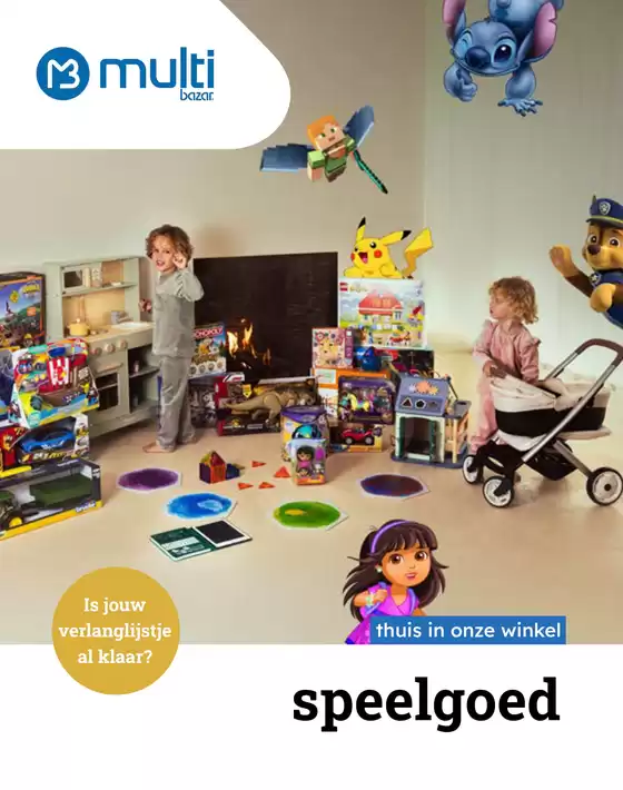 Catalogue Multi bazar à Turnhout | Speelgoedfolder | 2025-10-08T00:00:00.000Z - 2025-12-06T00:00:00.000Z